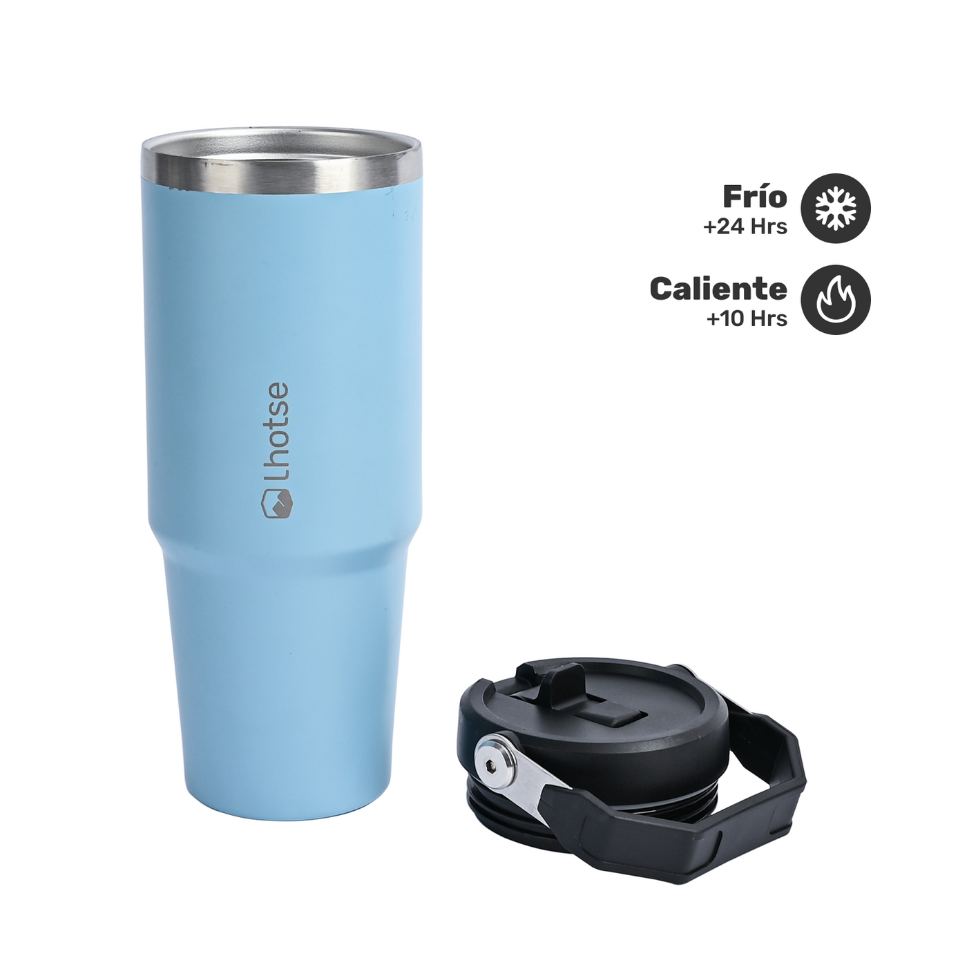 Botella Térmica Insulada Lhotse Travel Mug 900ml Blue