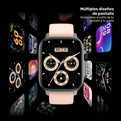 Reloj Smartwatch Lhotse Connect S03 42mm Pink