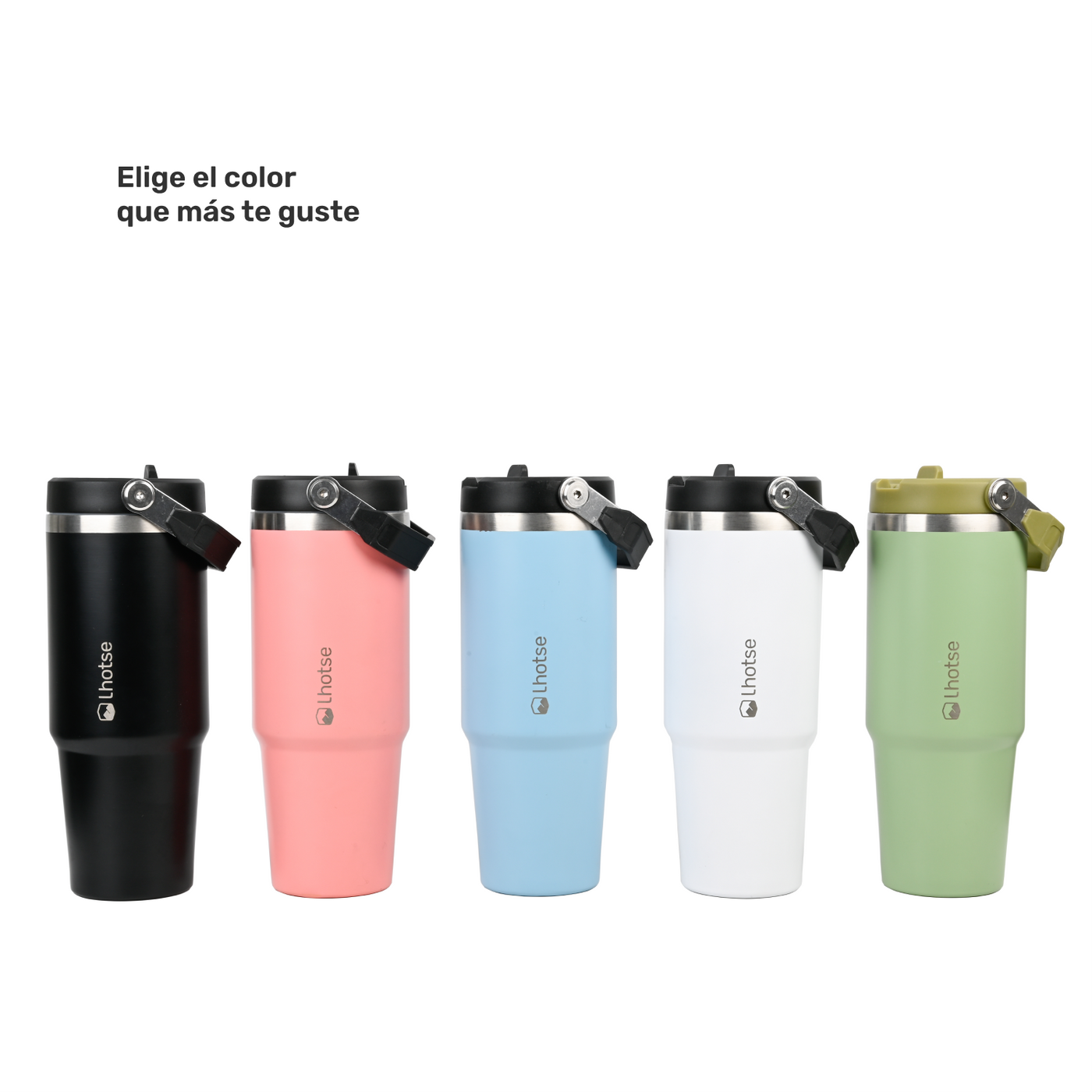 Botella Térmica Insulada Lhotse Travel Mug 900ml Pink