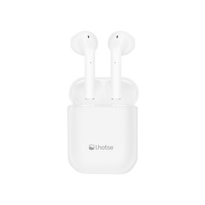 Audífonos Lhotse Bluetooth Inalámbrico Rm12 Blanco