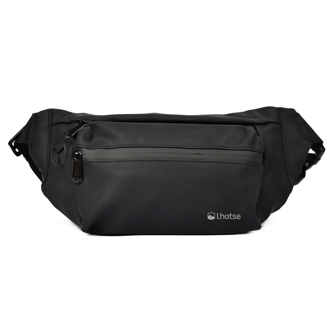 Pack Bolso Duffel 70 lts Black + Banano impermeable