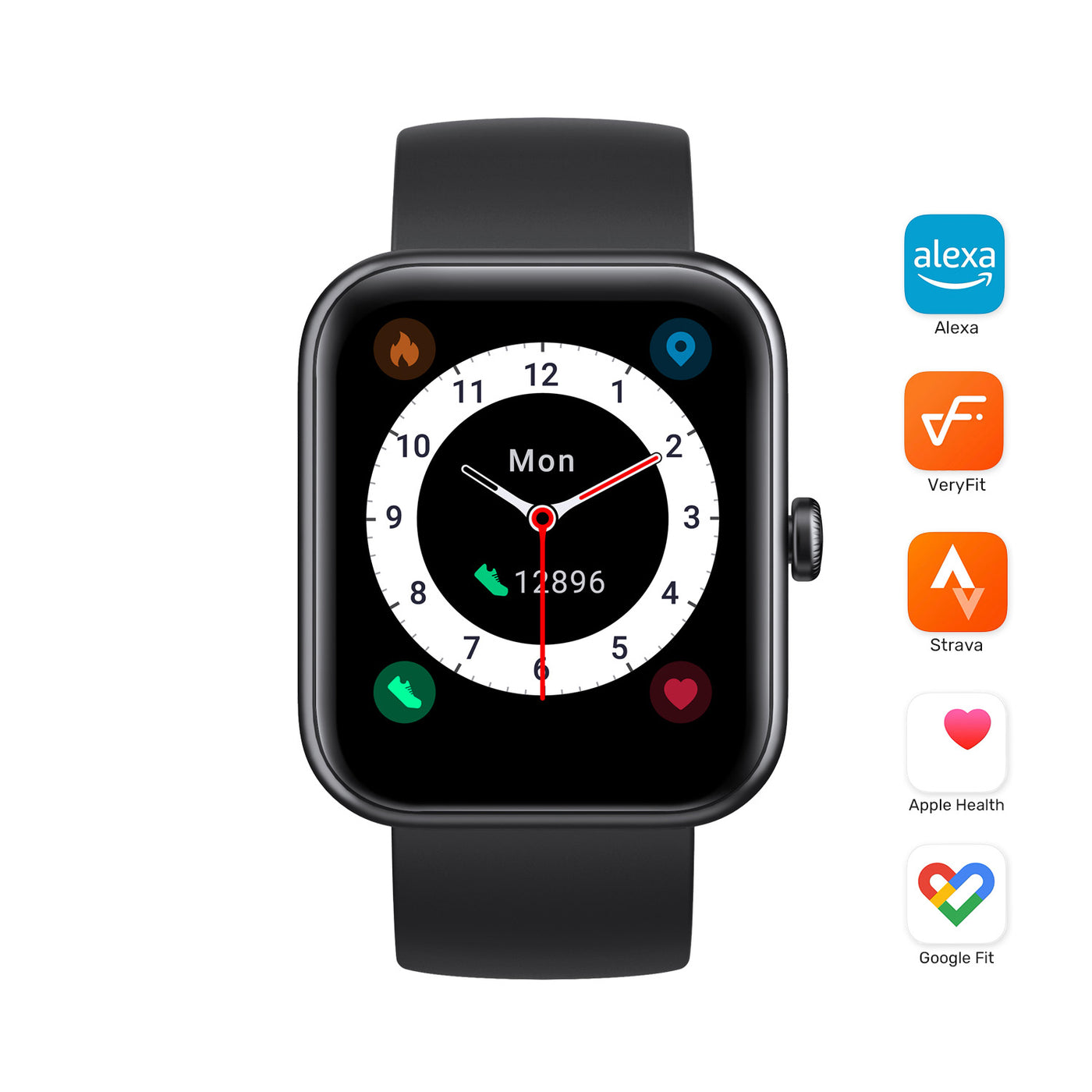 Pack Black Smartwatch Live 206 + Audífonos Buds Jam Lhotse