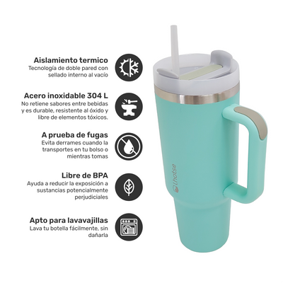 Vaso Térmico Tumbler 1180ml Lhotse Light Green