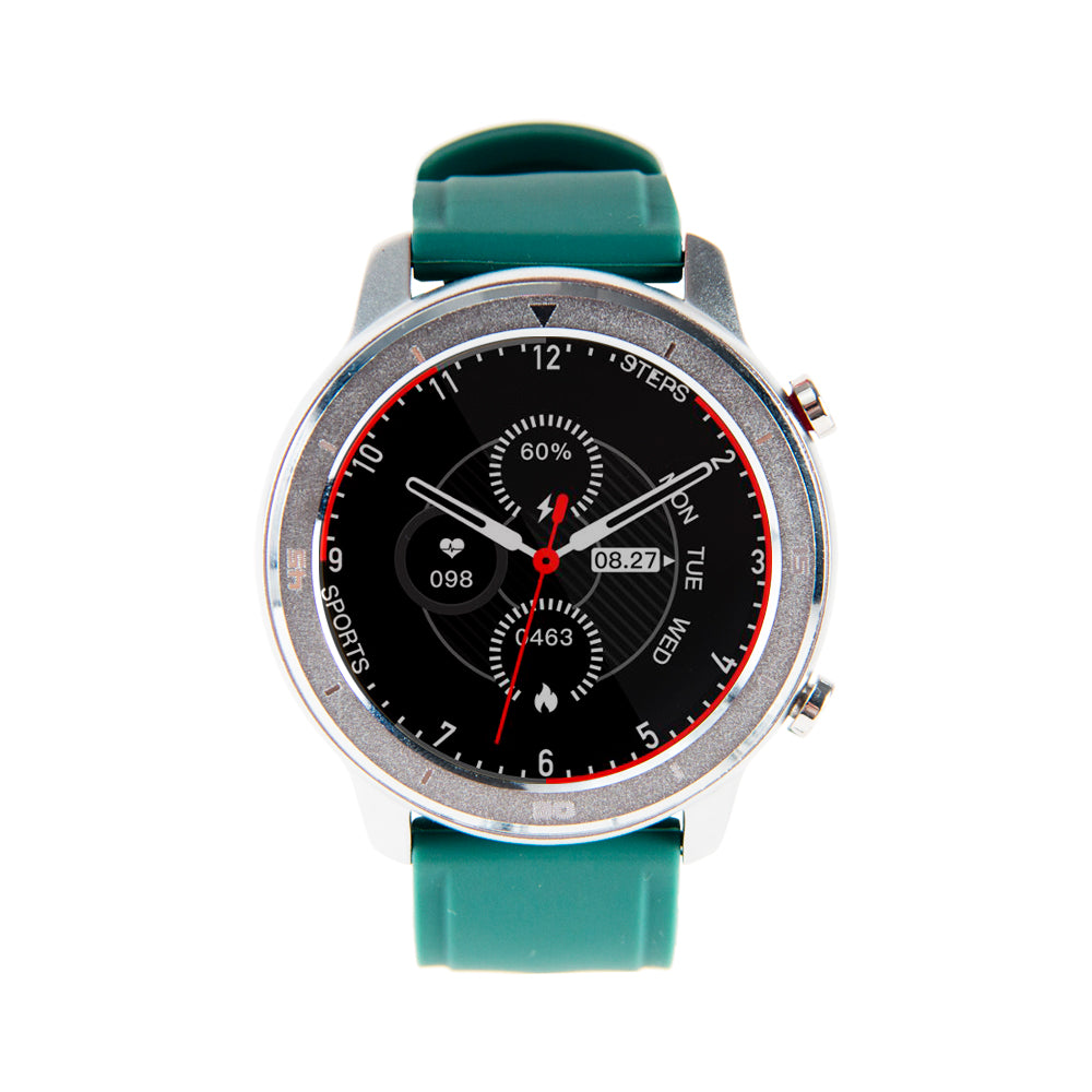 Reloj Smartwatch Lhotse RD7 Plateado Verde