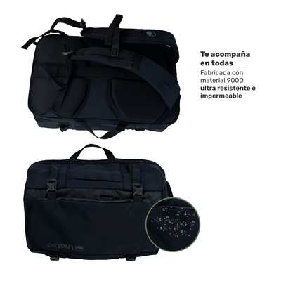 Mochila Viaje impermeable Notebook 17,3"Broadpeak 40L Lhotse