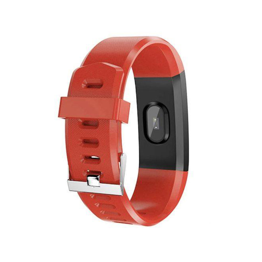 Banda Deportiva Lhotse Sm33 Rojo Pulsómetro Bluetooth