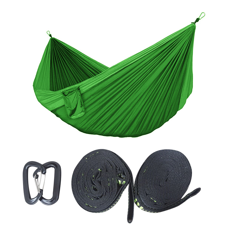 Hamaca Camping Pesca Outdoor Lhotse Verde Claro 270 Cm