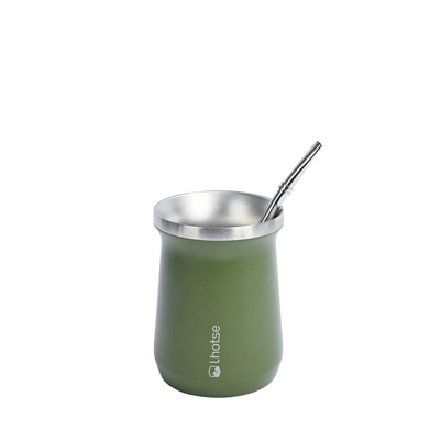 Mate Acero Inoxidable con Bombilla Lhotse Green