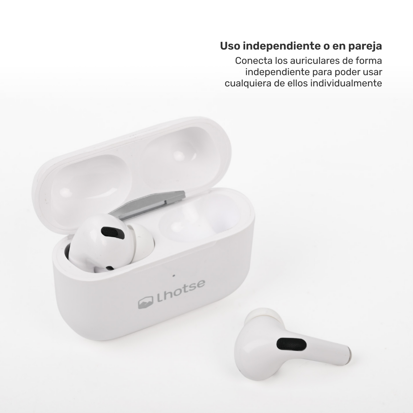 Audífonos Lhotse RM7 Pro Inalámbrico Blanco