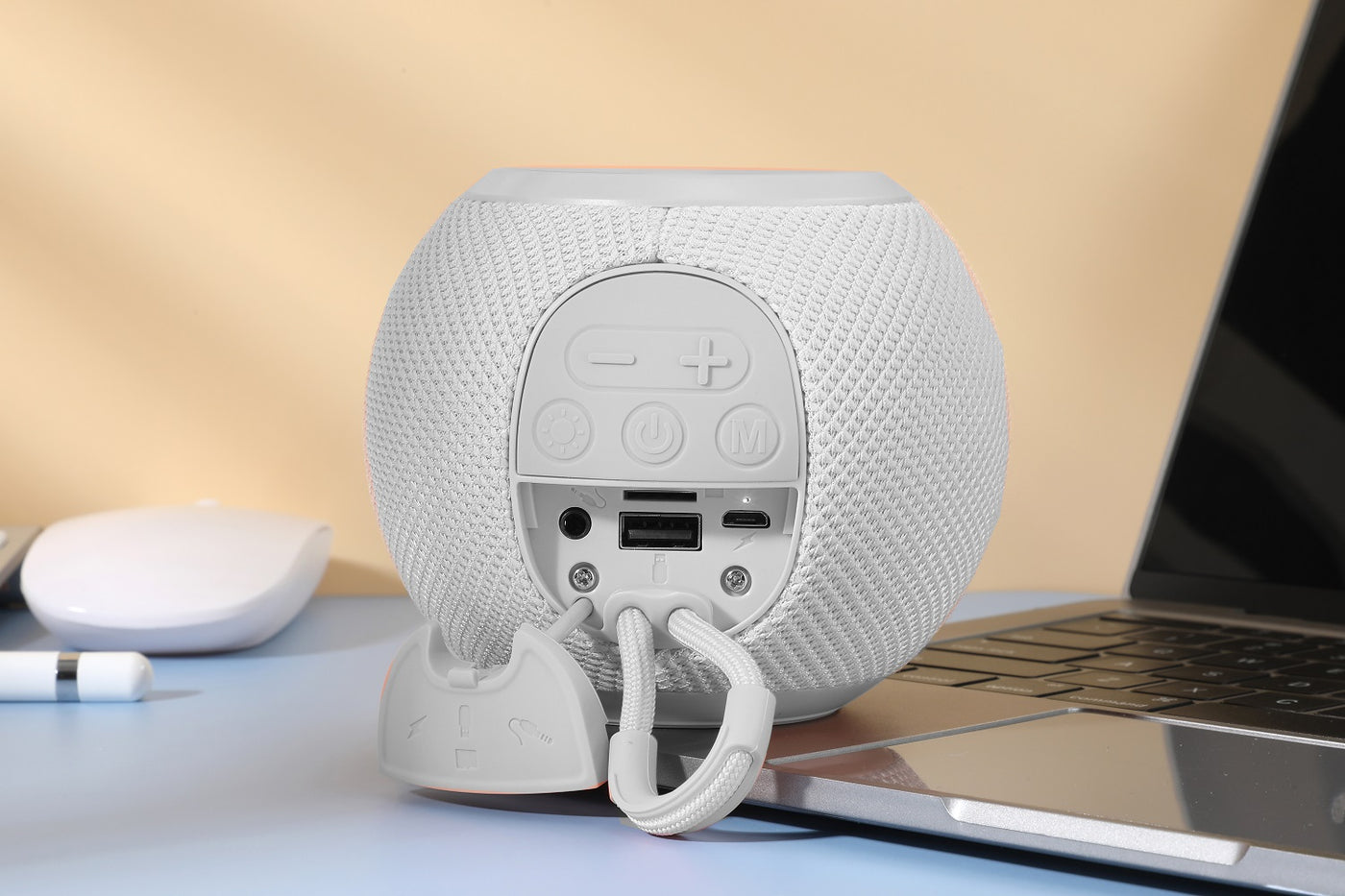 Parlante Portátil Bluetooth Lhotse Bounce White