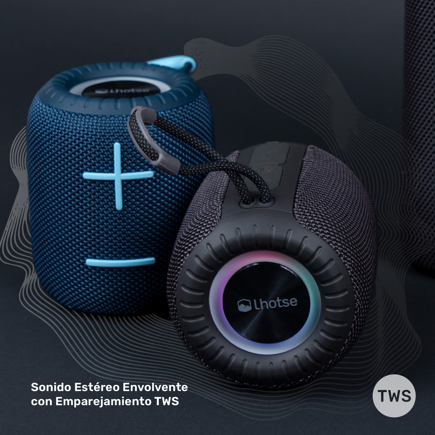 Parlante Portátil Inalámbrico Bluetooth TripGo+ Blue