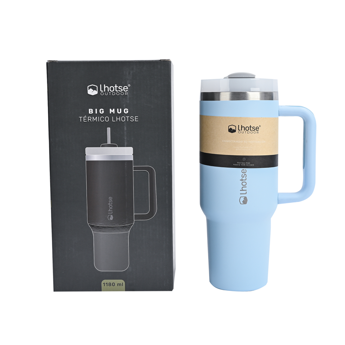 Vaso Térmico Tumbler 1180ml Lhotse light Blue