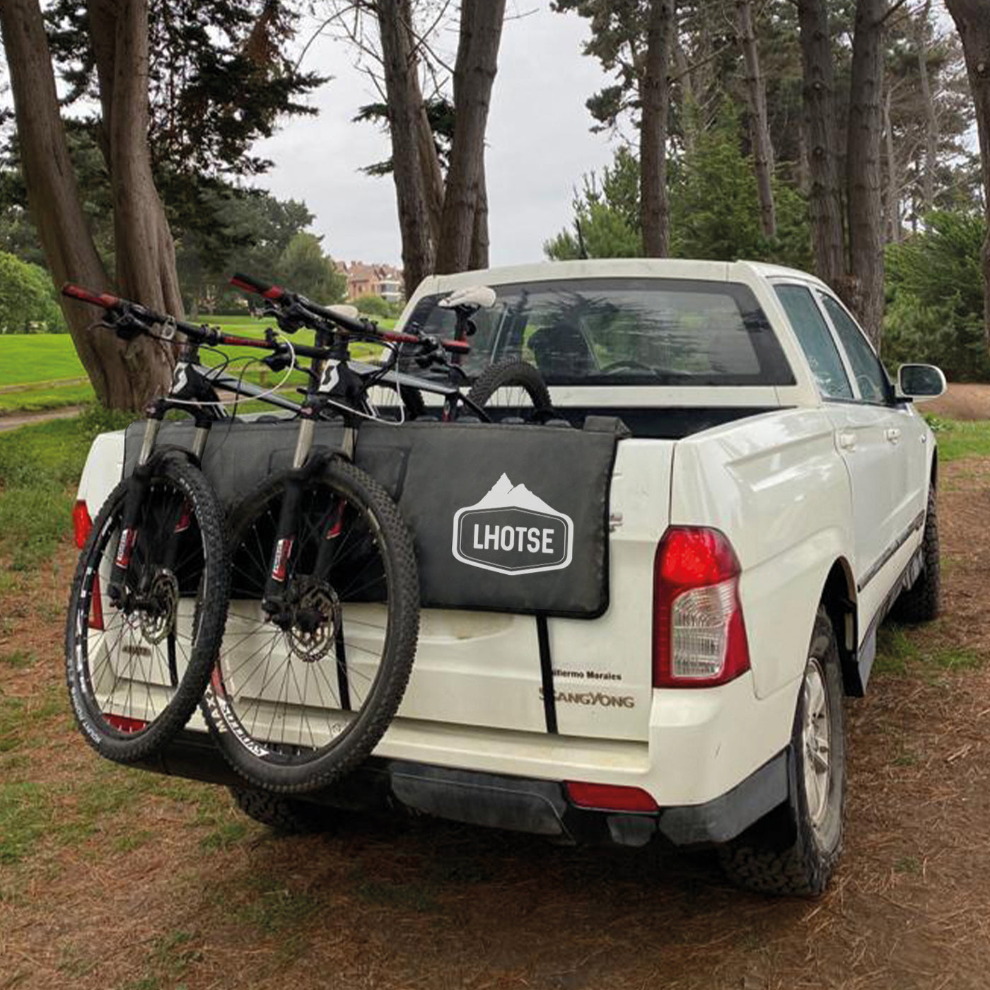 Kit Pick-Up Pad 5 Bicicletas + Hamaca Camping Lhotse