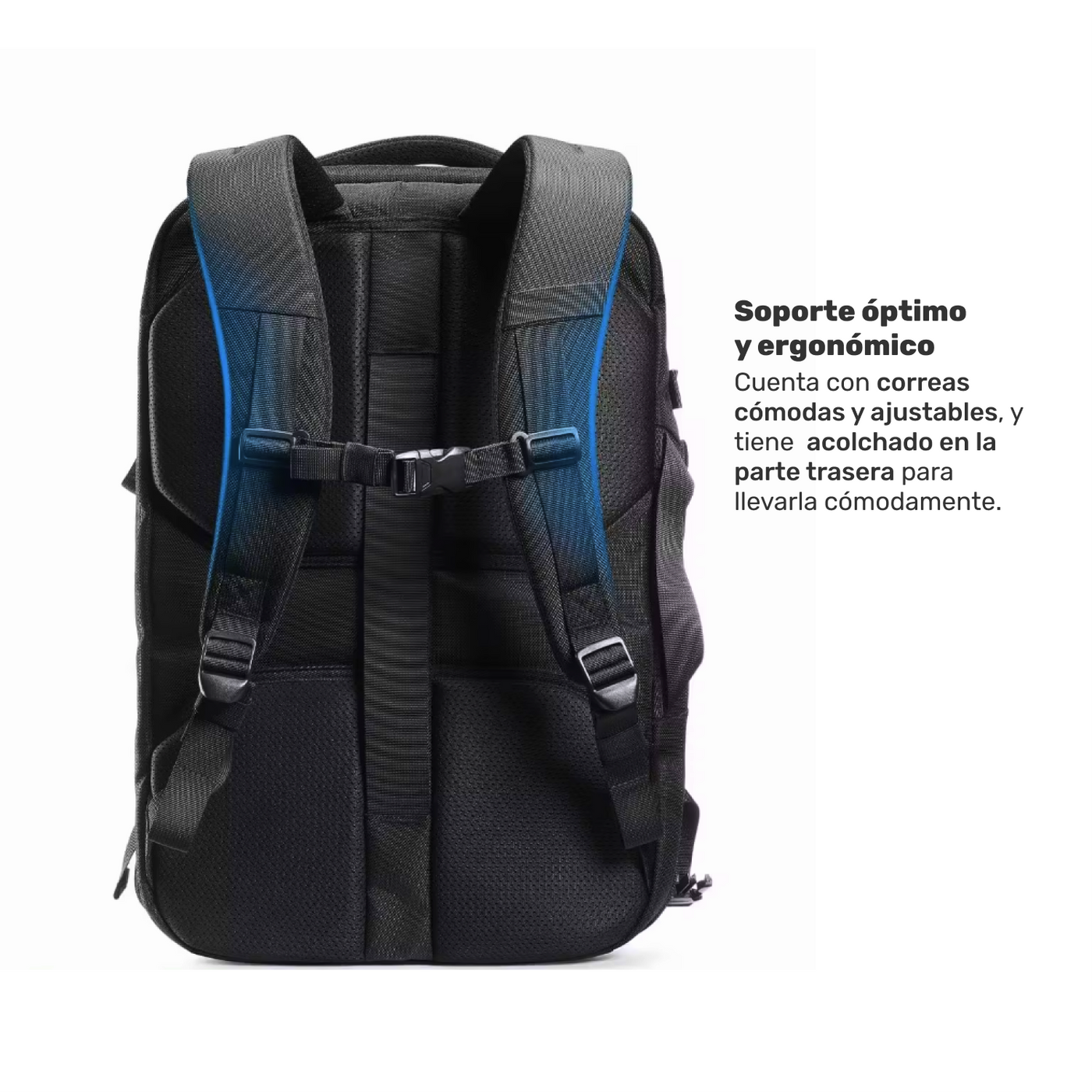 Mochila Viaje impermeable Notebook 17,3"Broadpeak 40L Lhotse