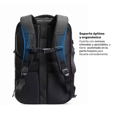 Mochila Viaje impermeable Notebook 17,3"Broadpeak 40L Lhotse