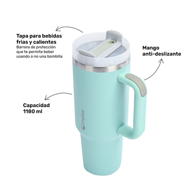 Vaso Térmico Tumbler 1180ml Lhotse Light Green