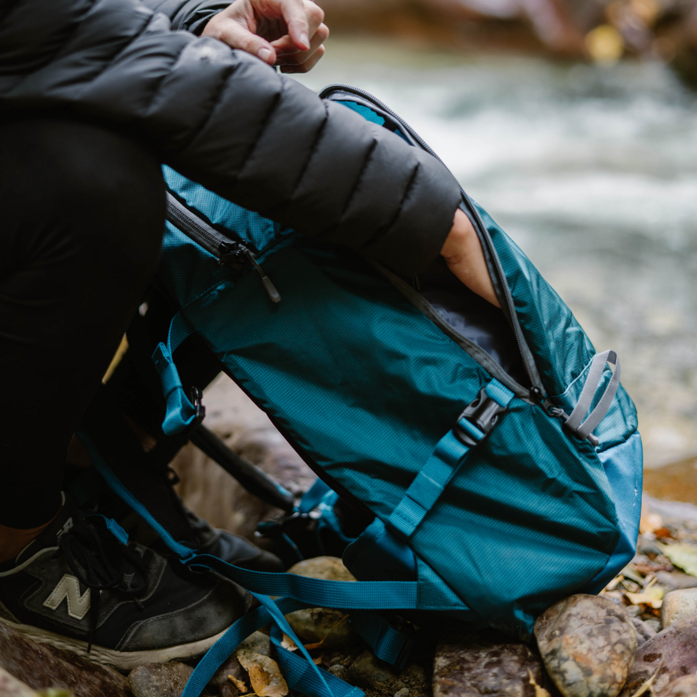 Mochila Deportiva Outdoor Trekking Himalaya 22Lt Lhotse Blue