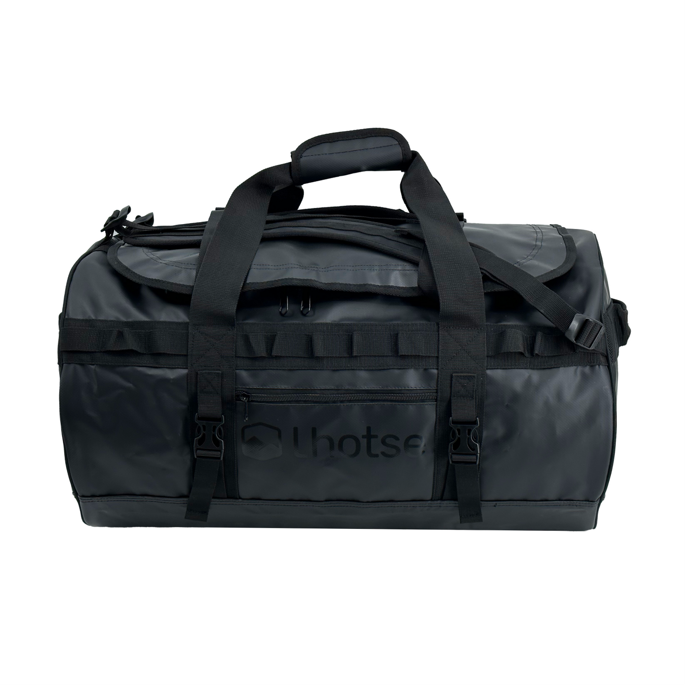 Pack Bolso Impermeable Vinson 60 Lts Black + Botella Coihue Lhotse