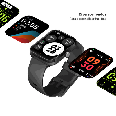 Reloj Smartwatch GPS MoveOn 7 Black 37/38mm