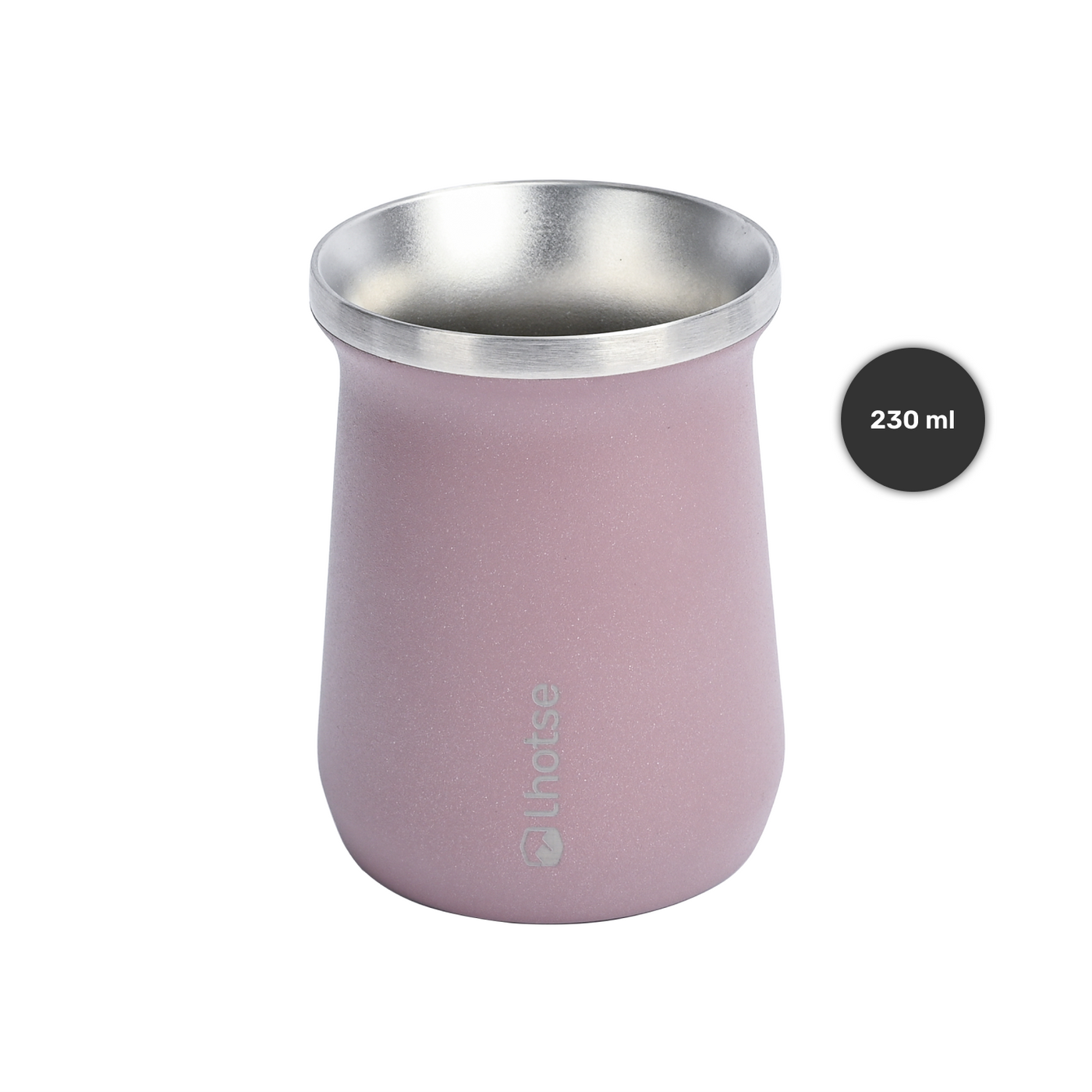 Mate Acero Inoxidable con Bombilla Lhotse Pink