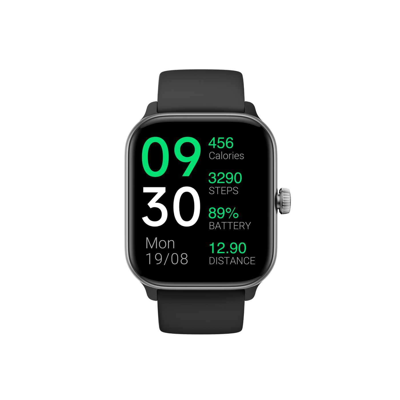 Pack Smartwatch Black Rhythm + Audífonos Cream WavePro