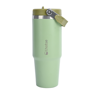 Botella Térmica Insulada Lhotse Travel Mug 900ml Green