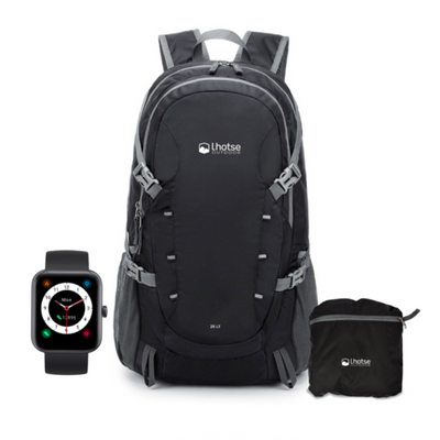 Pack BlackSmartwatch Live 206 + Mochila Outdoor 25LT Lhotse