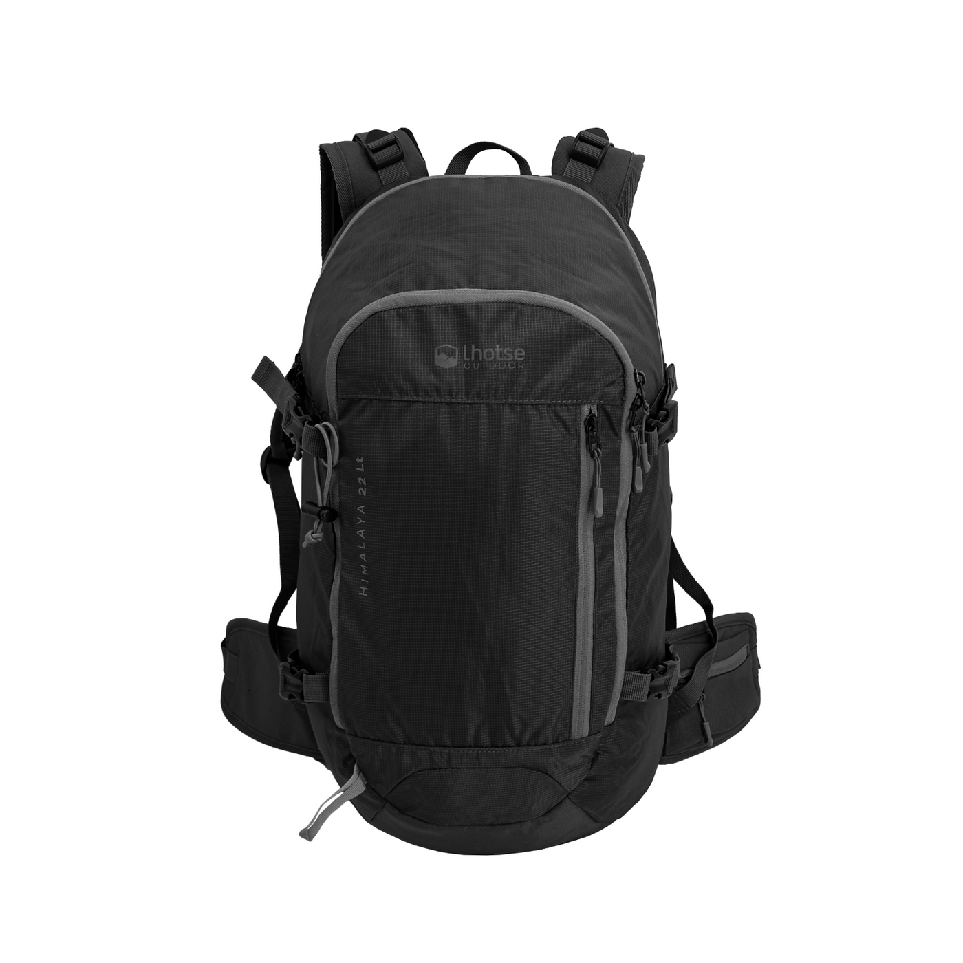 Mochila Deportiva Outdoor Trekking Himalaya 22L Lhotse Black