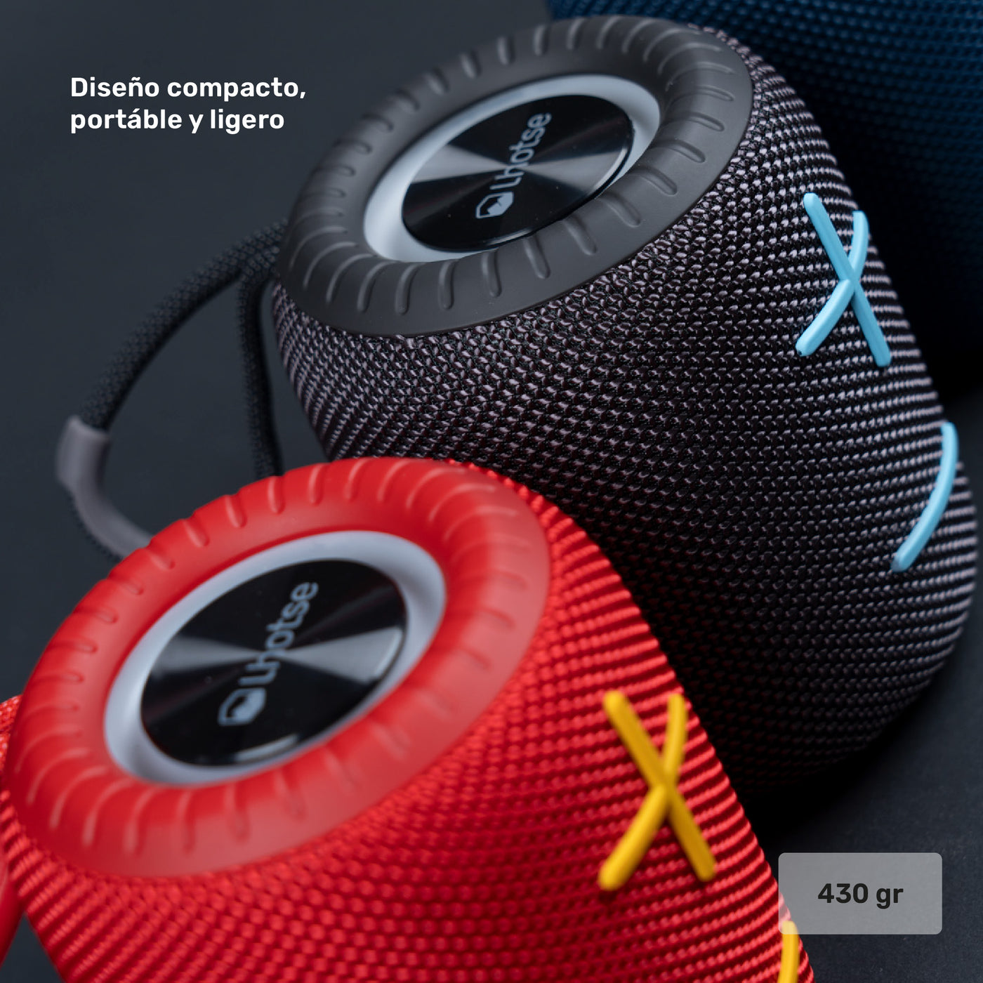 Parlante Portátil Inalámbrico Bluetooth TripGo+ Red