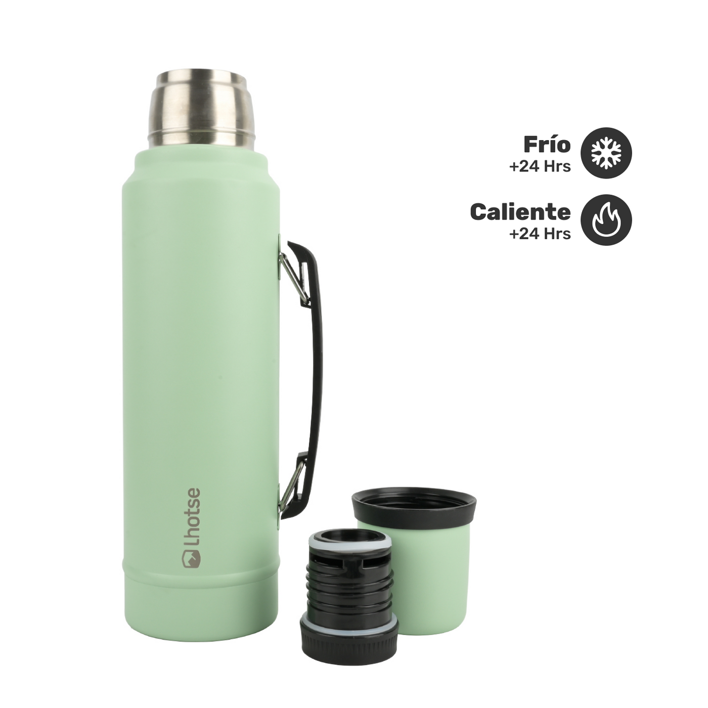 Termo Acero Inoxidable Classic 1,3 lts Lhotse Light Green