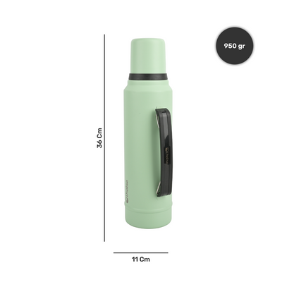 Termo Acero Inoxidable Classic 1,3 lts Lhotse Light Green