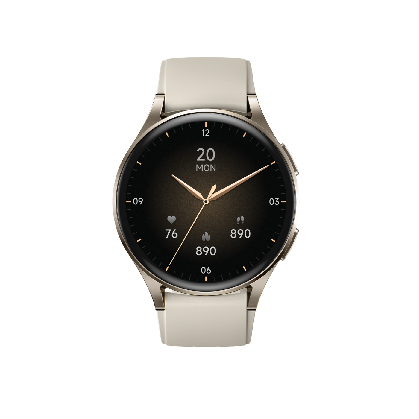 Reloj Smartwatch Lhotse Vibe 05 GPS Cream 42mm