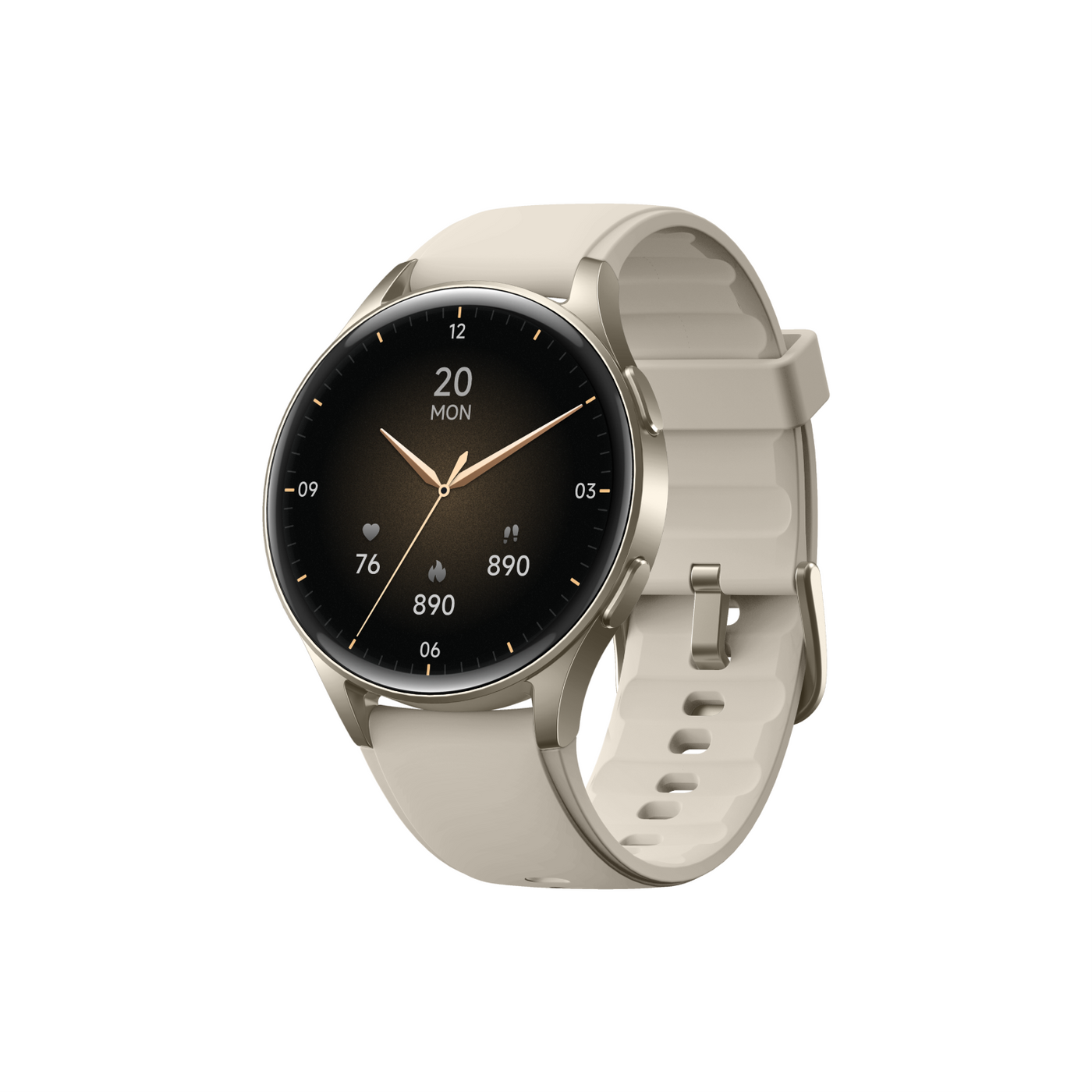 Reloj Smartwatch Lhotse Vibe 05 GPS Cream 42mm